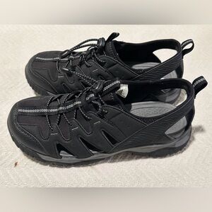 Sonoma Black and Gray Men's Outdoor Water Sandals